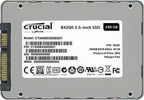SSD Crucial 240 GB 2,5